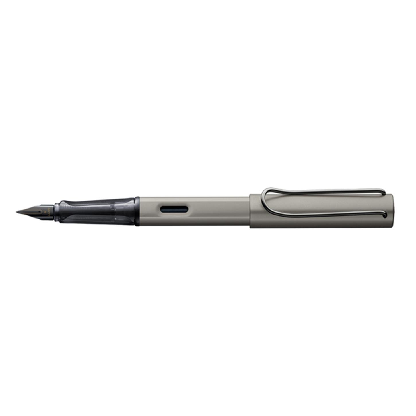Lamy Lx Dolma Kalem, Alüminyum Gövde, Rutenyum  Kaplama Metal Klips, Kapak-Kalem Tabanı Rutenyum K