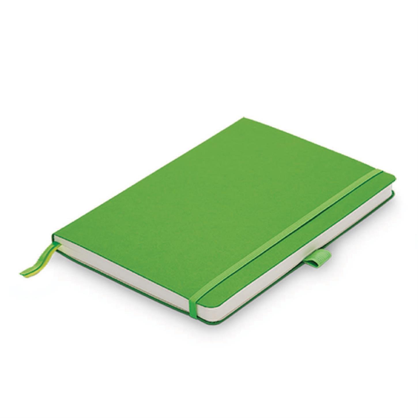 Lamy Paper Defter Yumuşak Kapak Çizgili 192 Sarı Renk Sayfa Kalem İçin Lastik Tutacak 2 Renk Ayraç