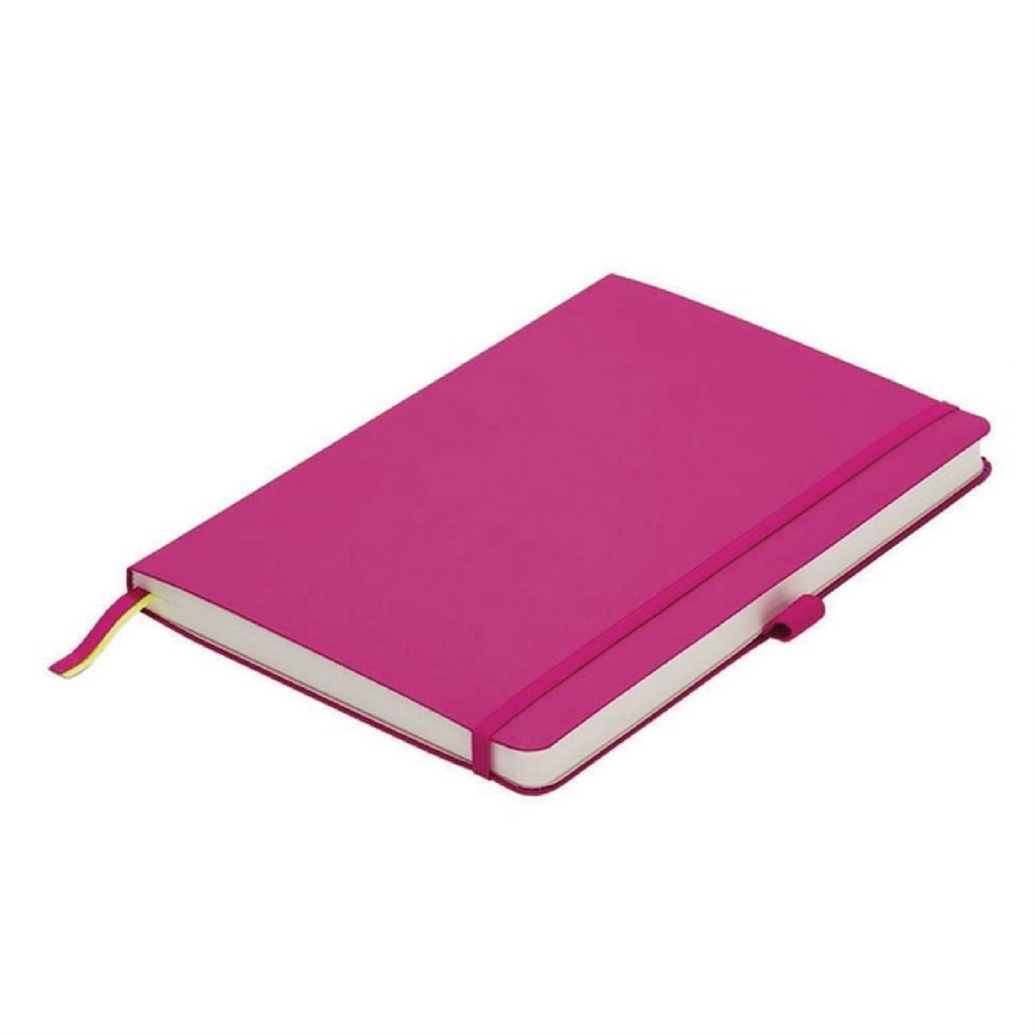Lamy Paper Defter Yumuşak Kapak Çizgili 192 Sarı Renk Sayfa Kalem İçin Lastik Tutacak 2 Renk Ayraç