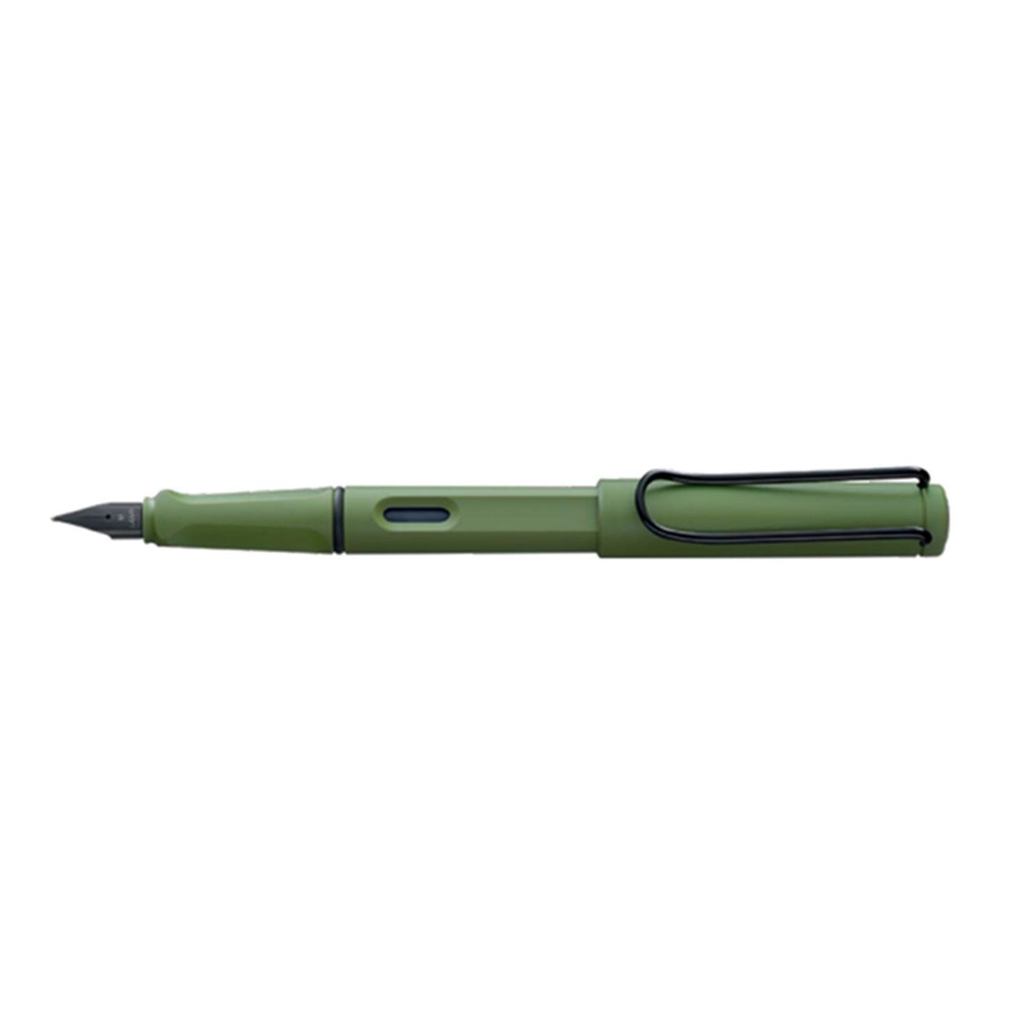 Lamy Safari Dolma Kalem, Dayanıklı Plastik Gövde,  Ergonomik Grip, Çelik Uç Ve Çelik Klips, (EF) Uç,