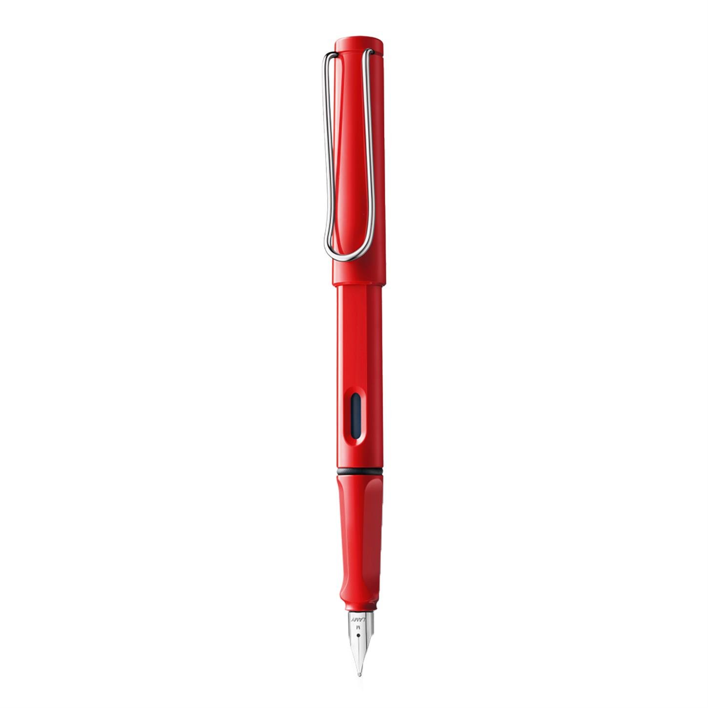 Lamy Safari Dolma Kalem, Dayanıklı Plastik Gövde,  Ergonomik Grip, Çelik Uç Ve Çelik Klips, (F) Uç, P