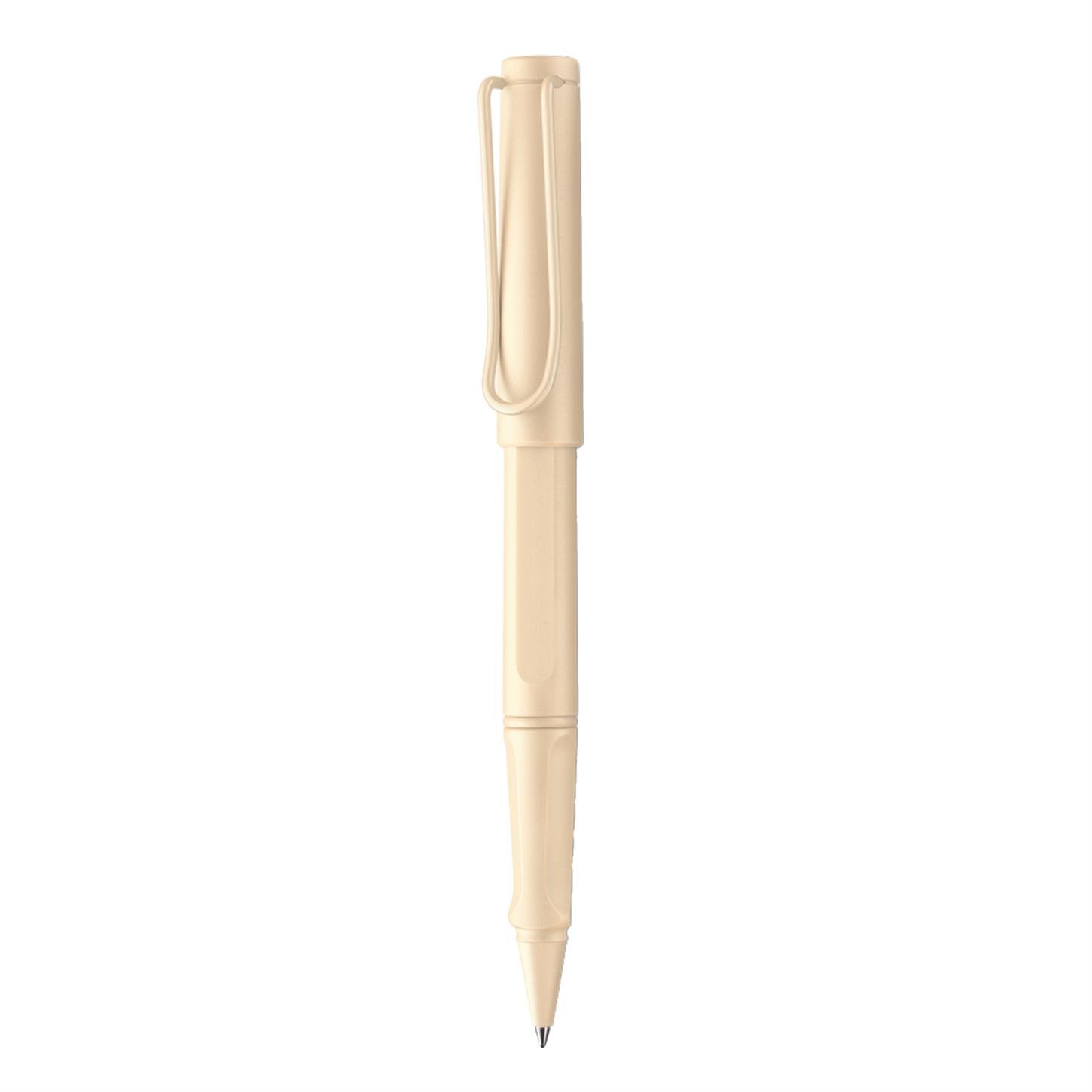 Lamy Safari Roller Kalem,  Dayanıklı Plastik Gövde , Ergonomik Grip, Çelik Klips, Cream