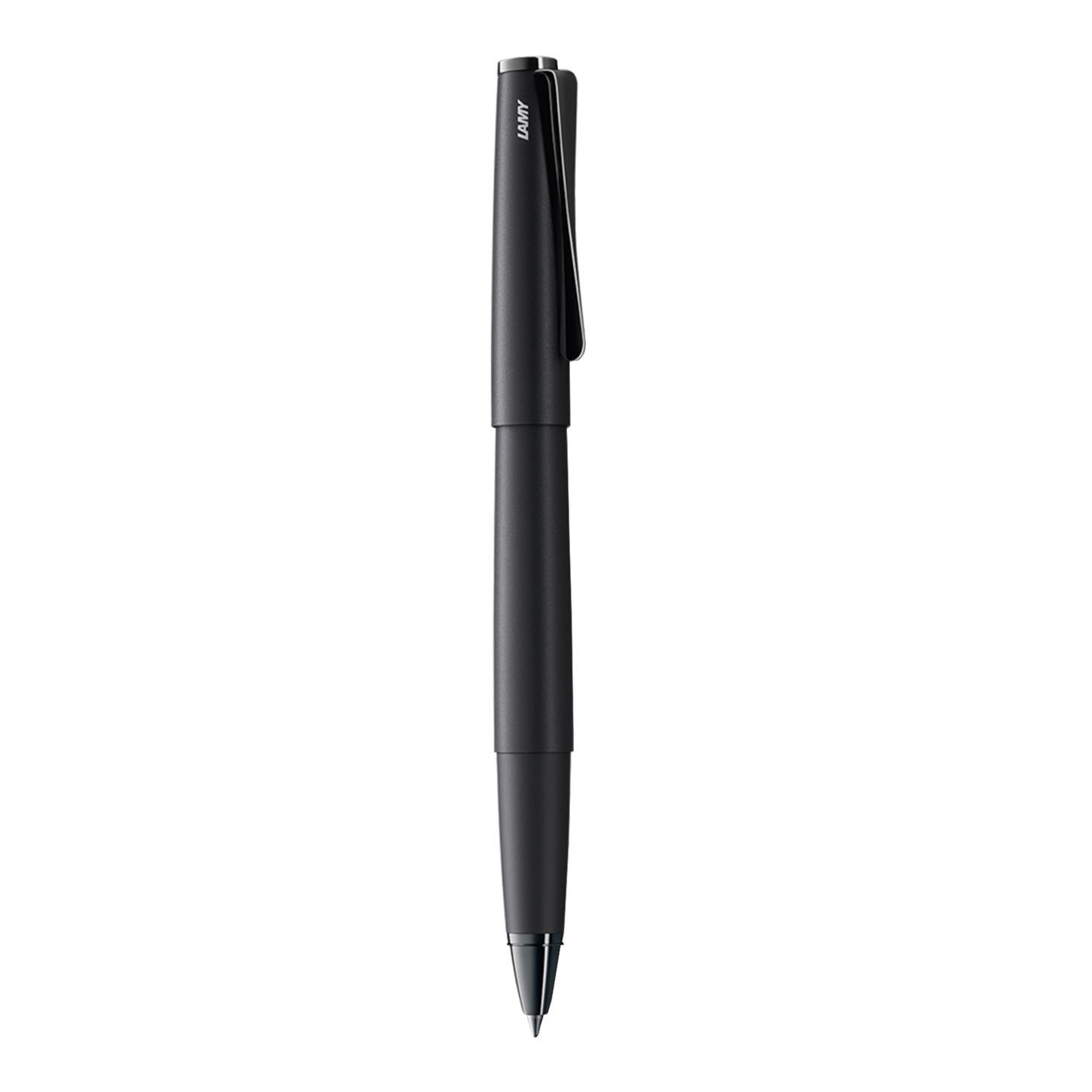 Lamy Studio Roller Kalem, Siyah Gövde, Pervane  Şekilli Çelik Klips, Mat Siyah