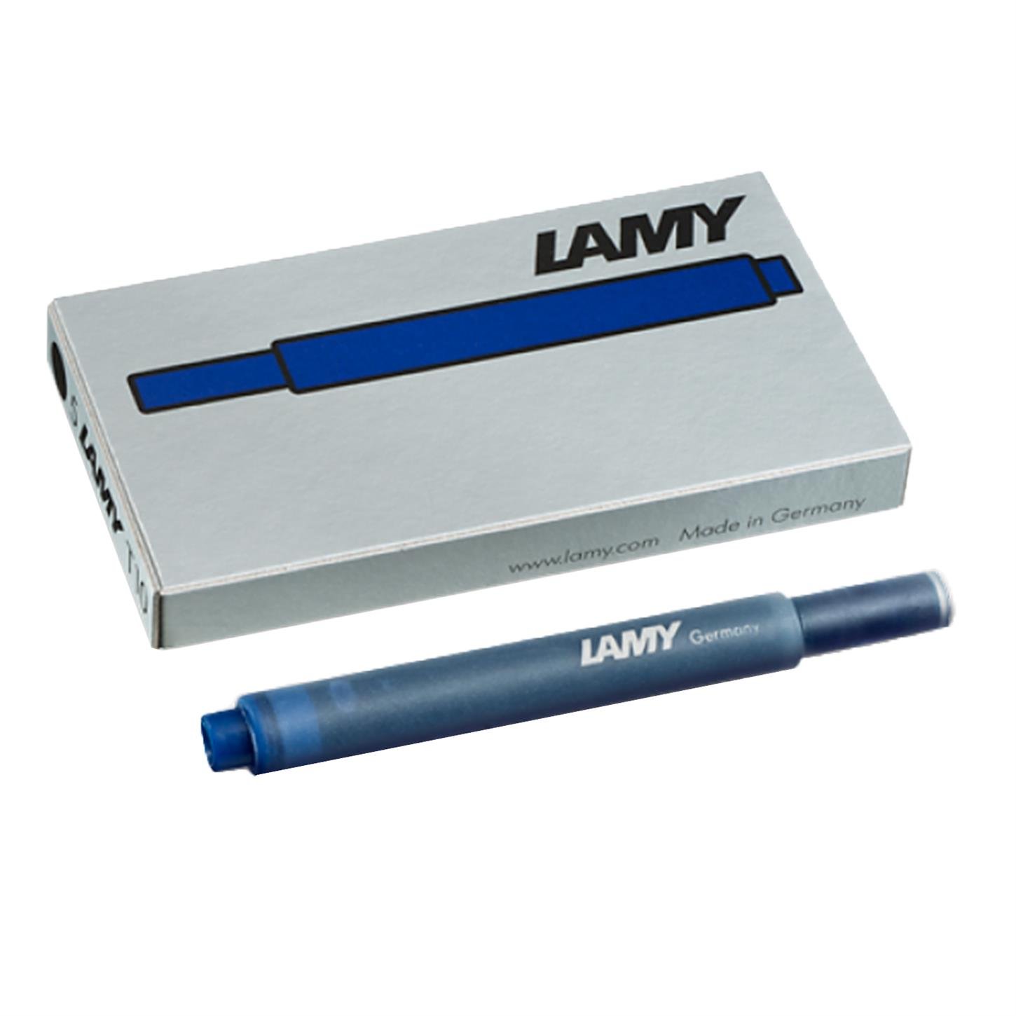 Lamy T10 Mürekkep Kartuşu, Mavi-Siyah