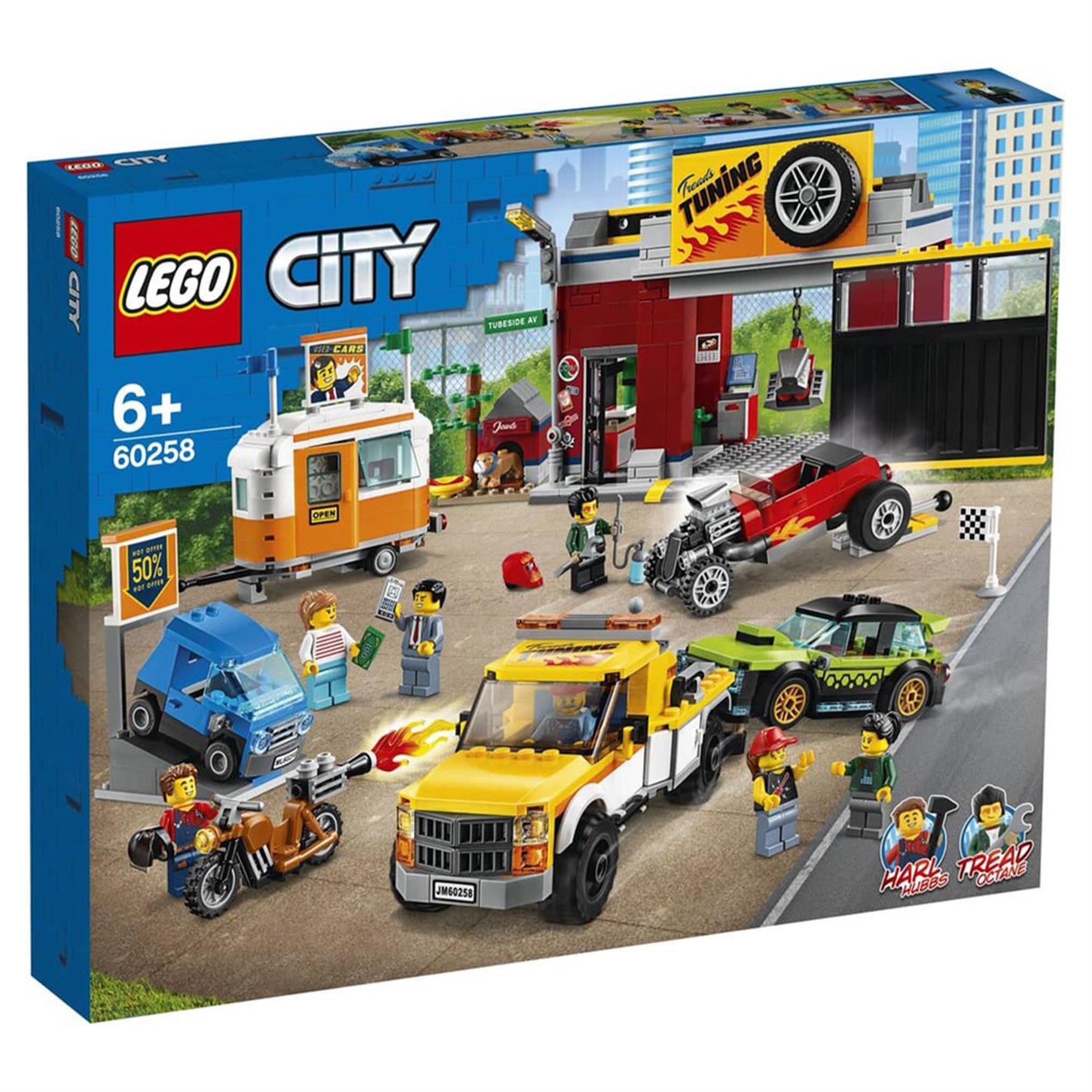 LEGO City Oto Aksesuar Atölyesi, 60258