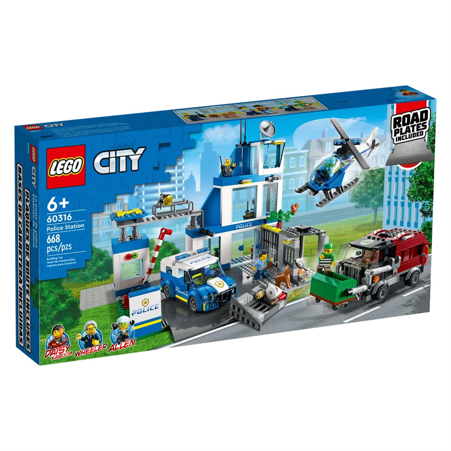 Lego City Polis Merkezi 668 Parça 60316