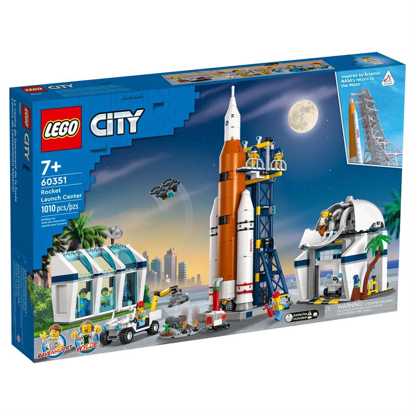 Lego City Roket Fırlatma Merkezi 1010 Parça 60351