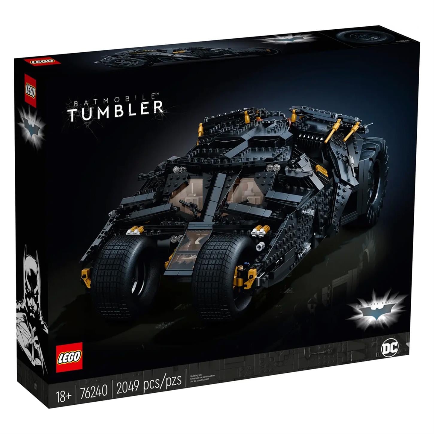 Lego DC Batman Batmobile Tumbler 2409 Parça 76240  2409 Parça 76240