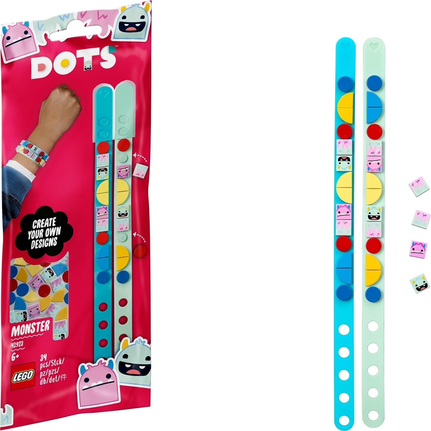 Lego  Dots Canavar Bileklikleri 34 Parça 41923