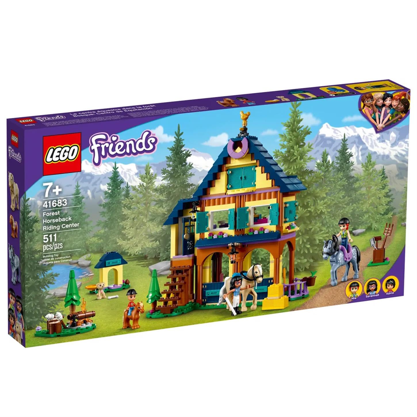 Lego Friends Orman Binicilik Merkezi  511 Parça 41683
