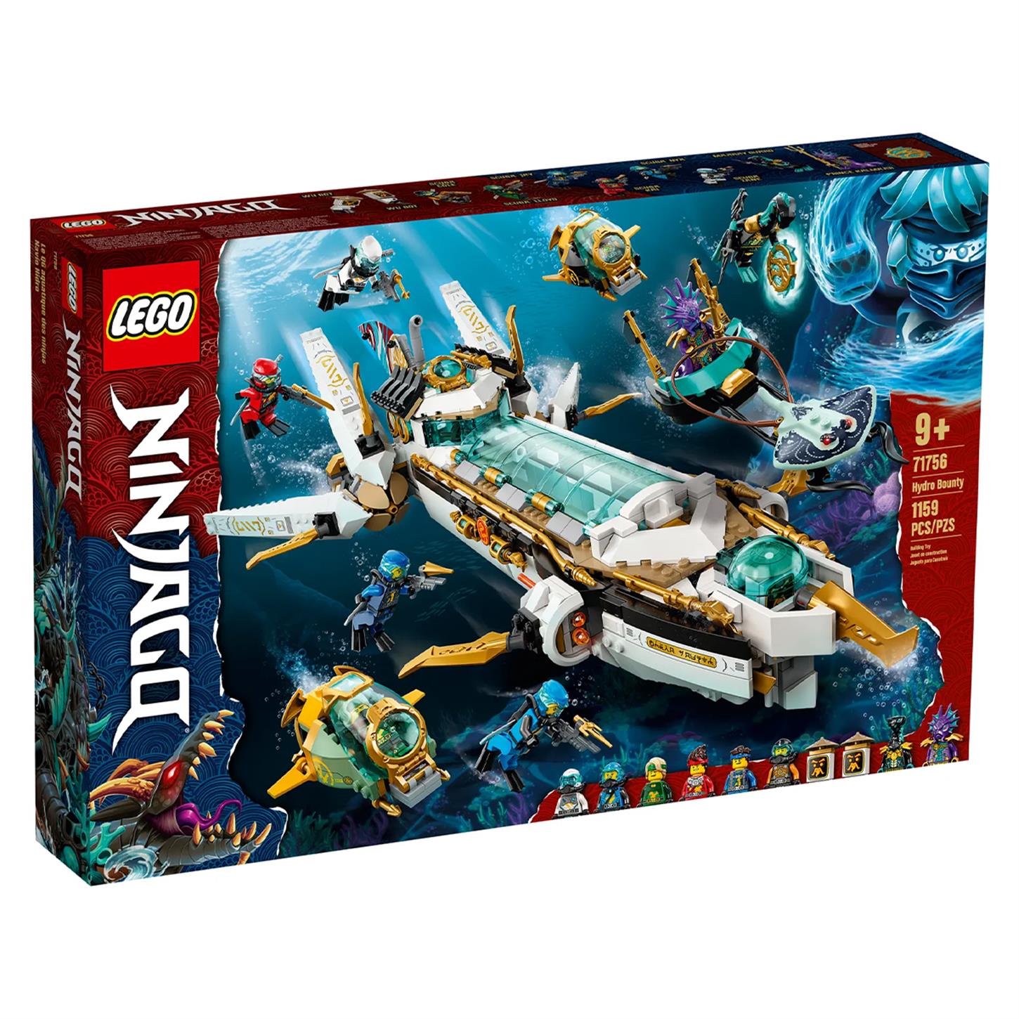 Lego Ninjago Hidro Gemi, 1159 Parça, 71756