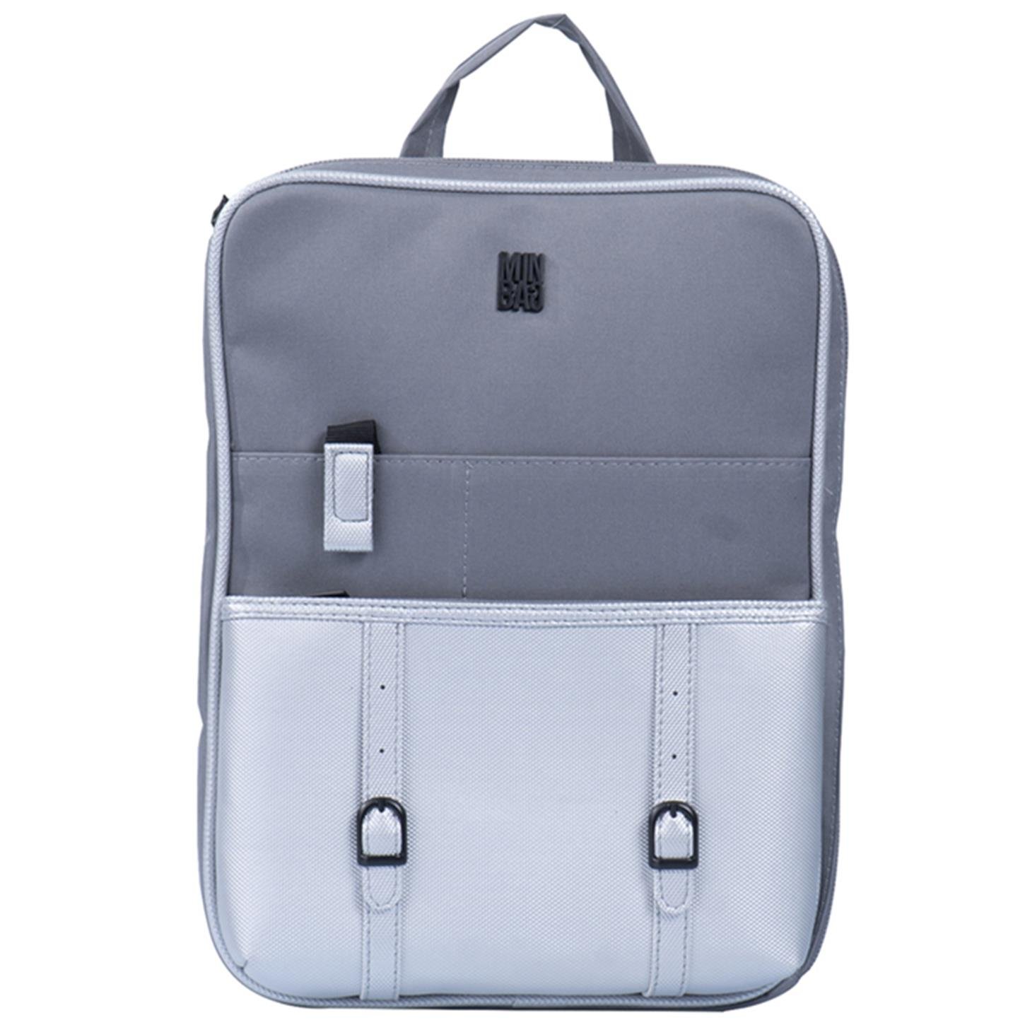 Minbag Aspen Lux A4 Laptop Ve Tablet Çantası  (13 INCH) (27x36cm) Gri