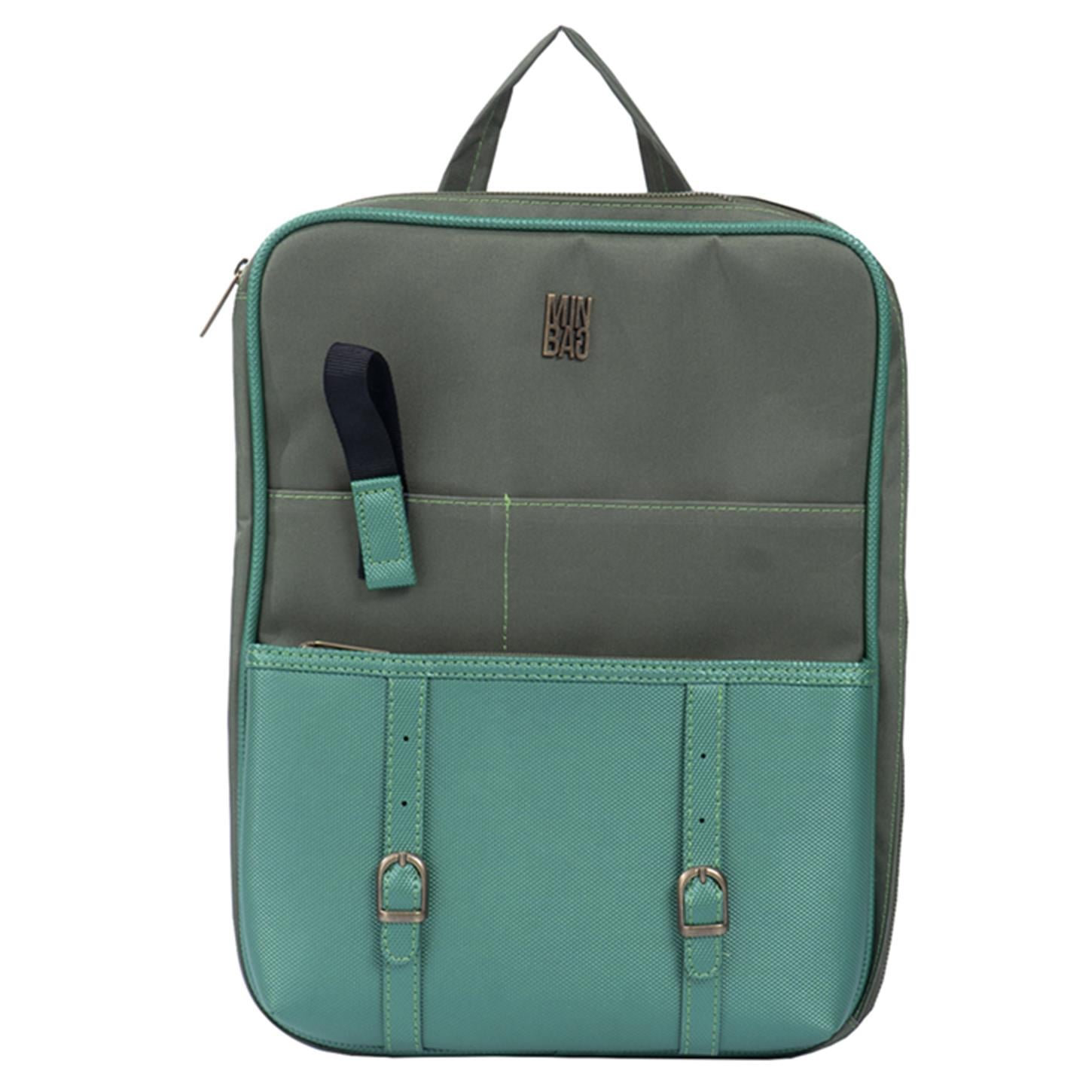 Minbag Aspen Lux A4 Laptop Ve Tablet Çantası  (13 INCH) (27x36cm) Yeşil