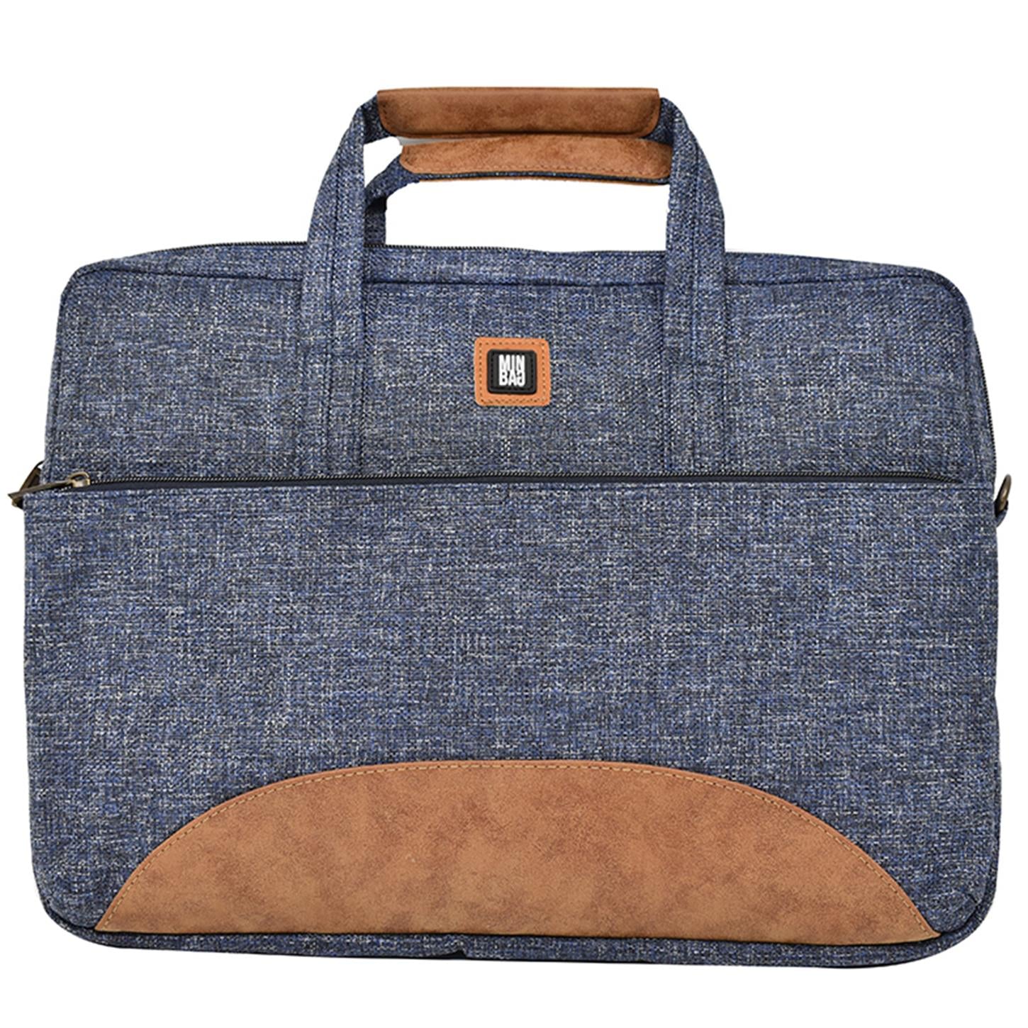 Minbag Big Jane Laptop Çantası (20 INCH) (45x34cm)  Lacivert