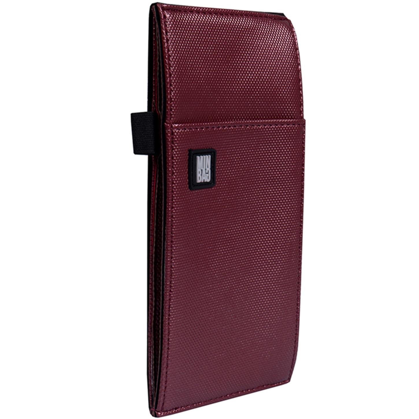 Minbag Çok Amaçlı Defter-Ajanda Çantası (A5-11x24)  Bordo