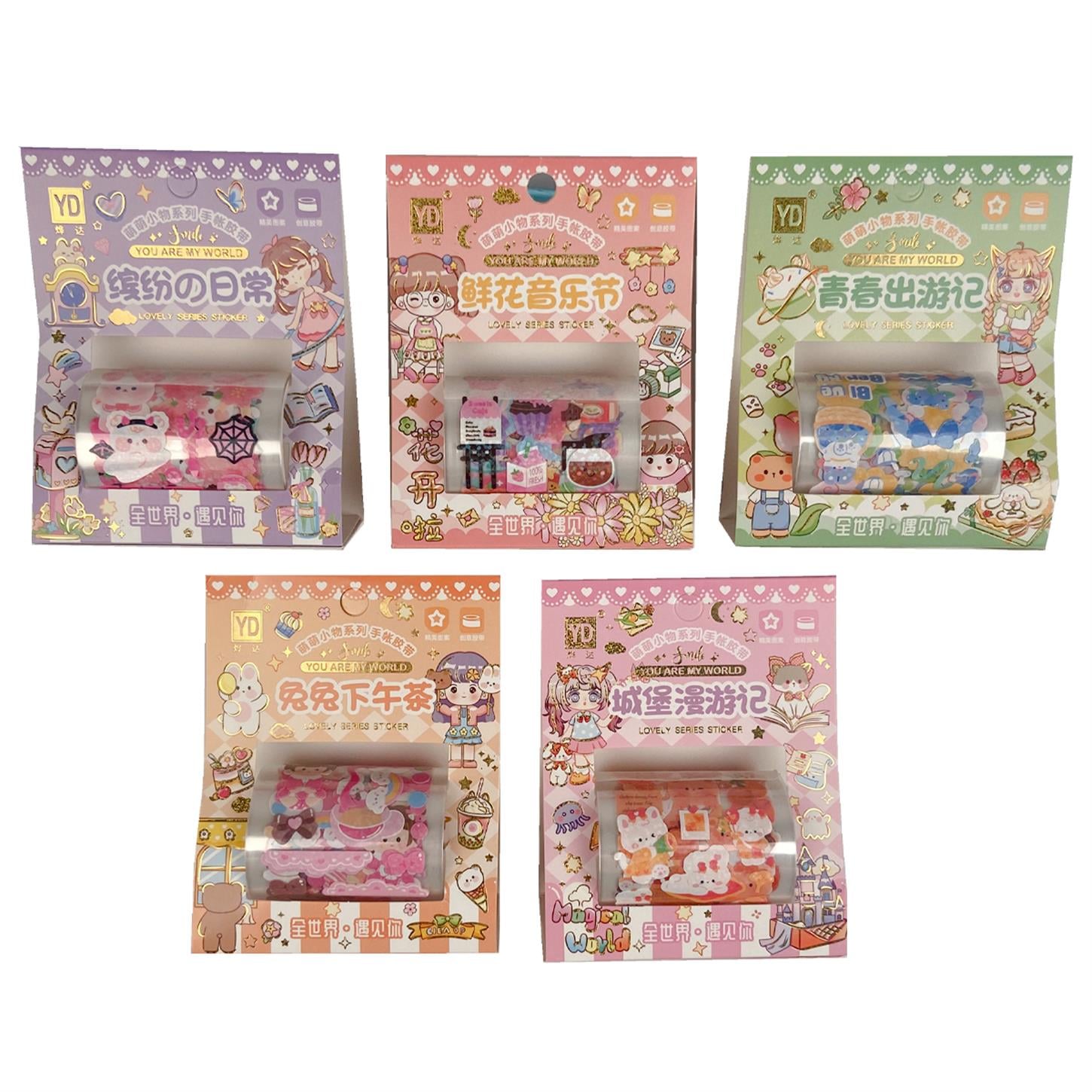 Munis Stickers -Kawaii Box Roll
