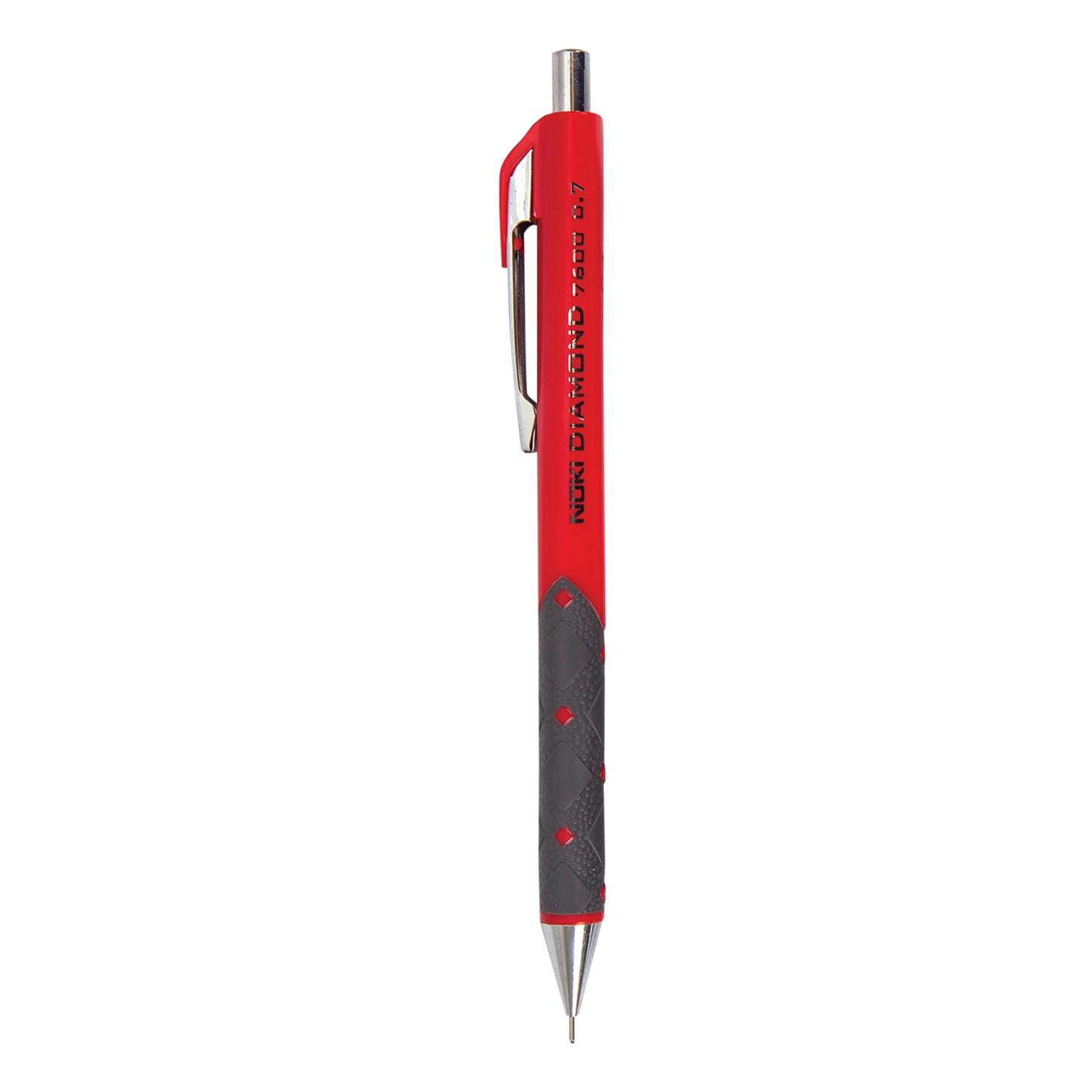 Noki Diamond Versatil (Uçlu) Kalem, 0.7 mm Uç,  Kırmızı