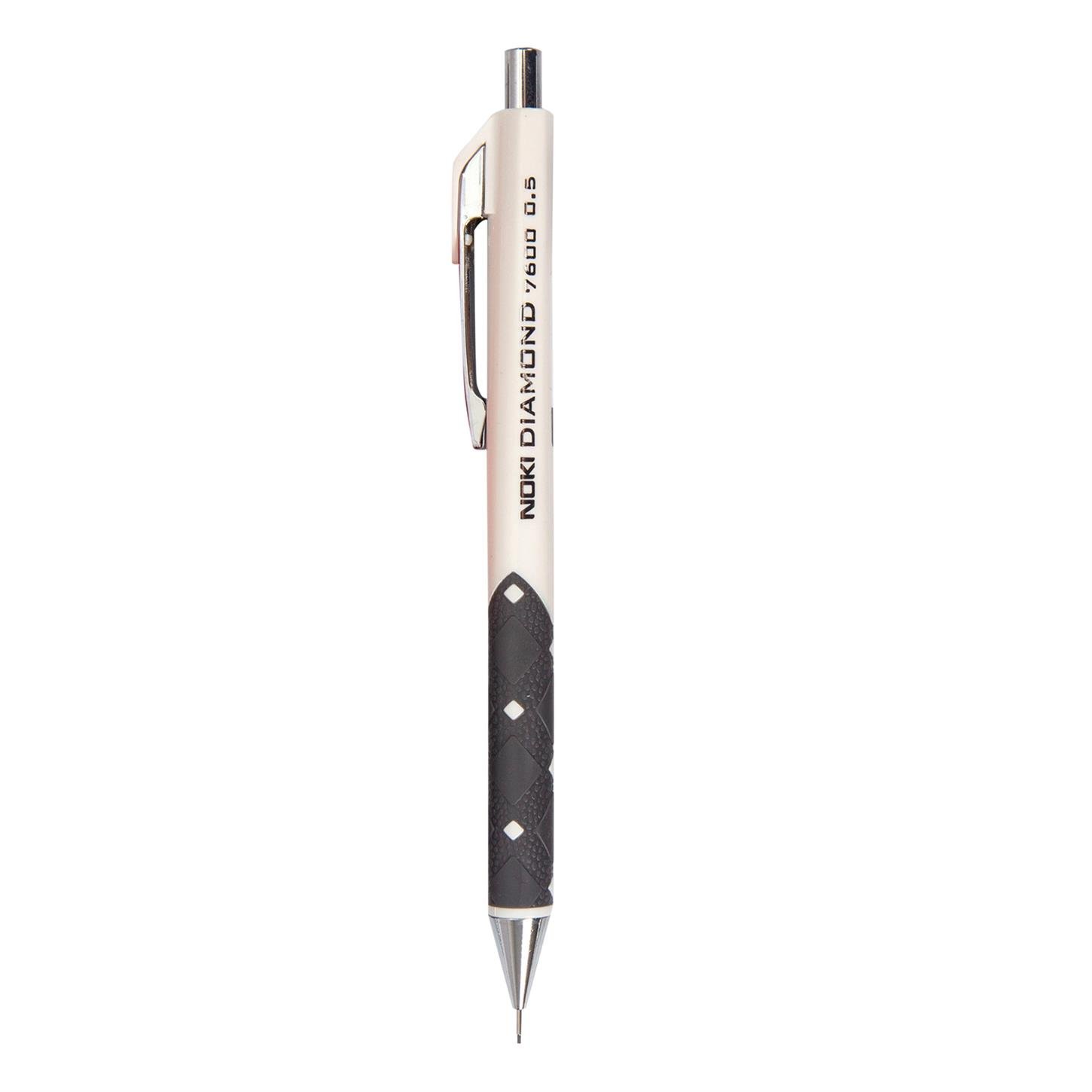 Noki Diamond Versatil (Uçlu) Kalem, 0.5 mm Uç,  Beyaz