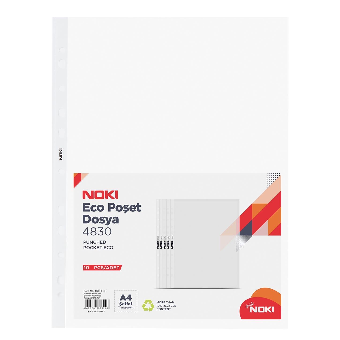Noki Eco Poşet Dosya 50li