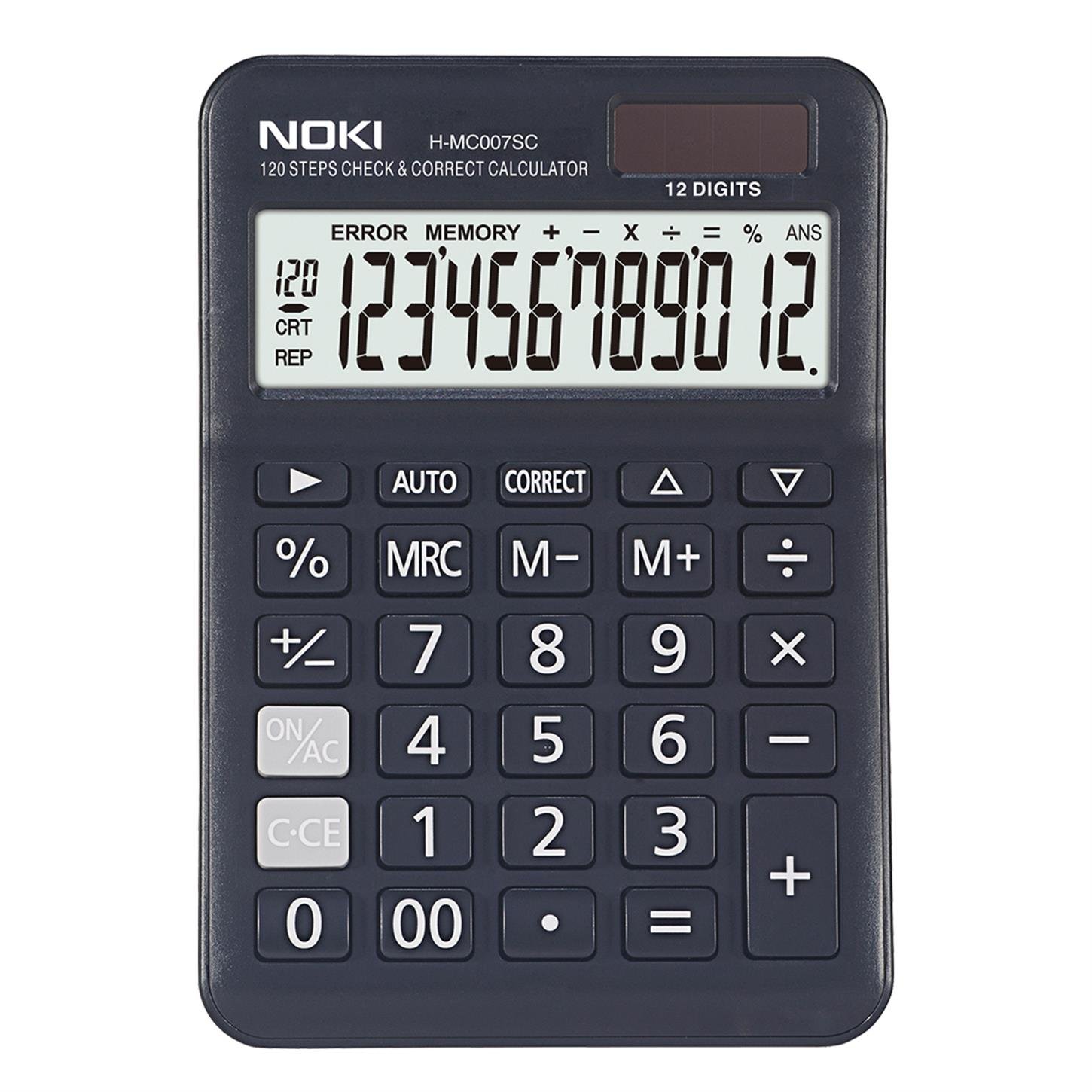 Noki H-MC007SC Hesap Makinesi, Siyah