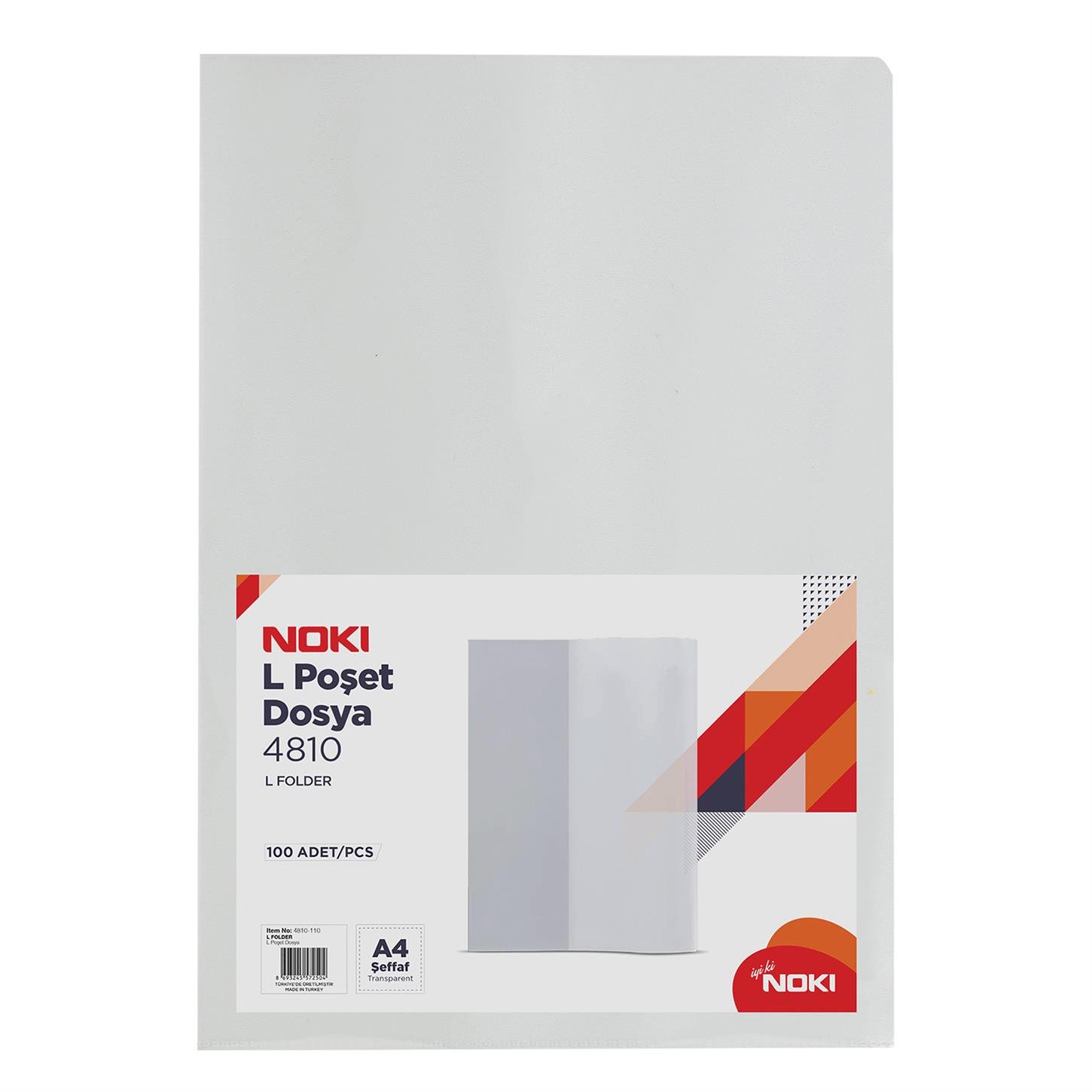 Noki Poşet Dosya Eco 100lü