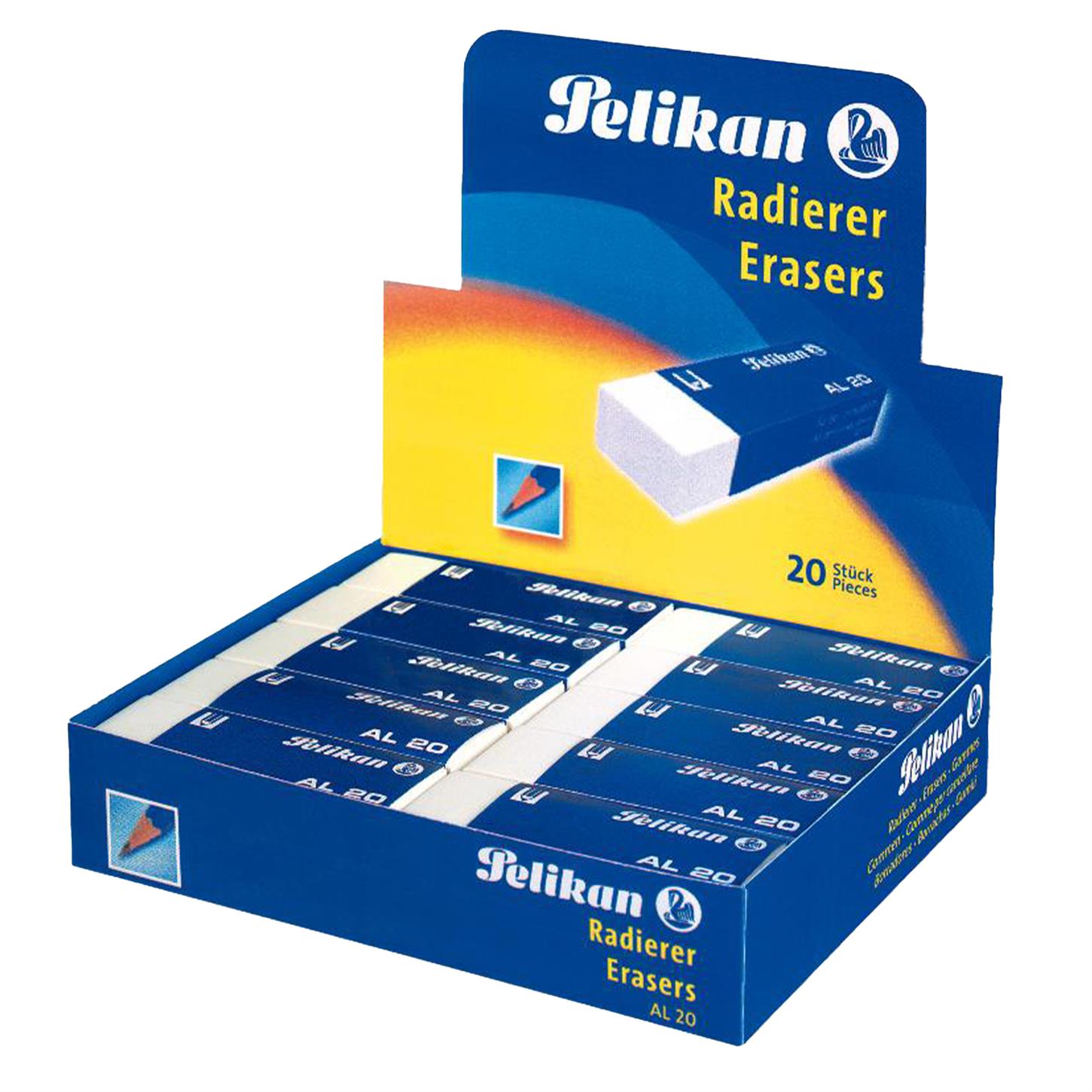 Pelikan AL-20 Plastik Silgi Beyaz