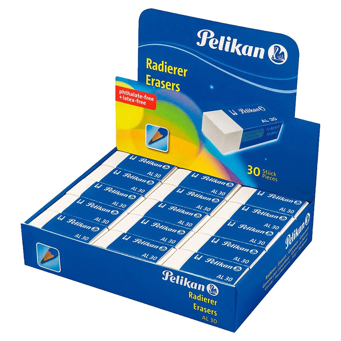 Pelikan AL-30 Plastik Silgi Beyaz