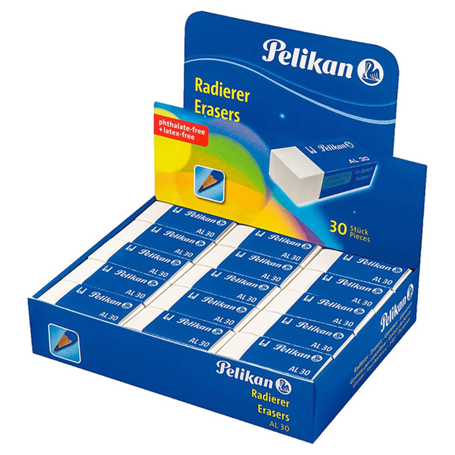 Pelikan AL-30 Plastik Silgi Beyaz