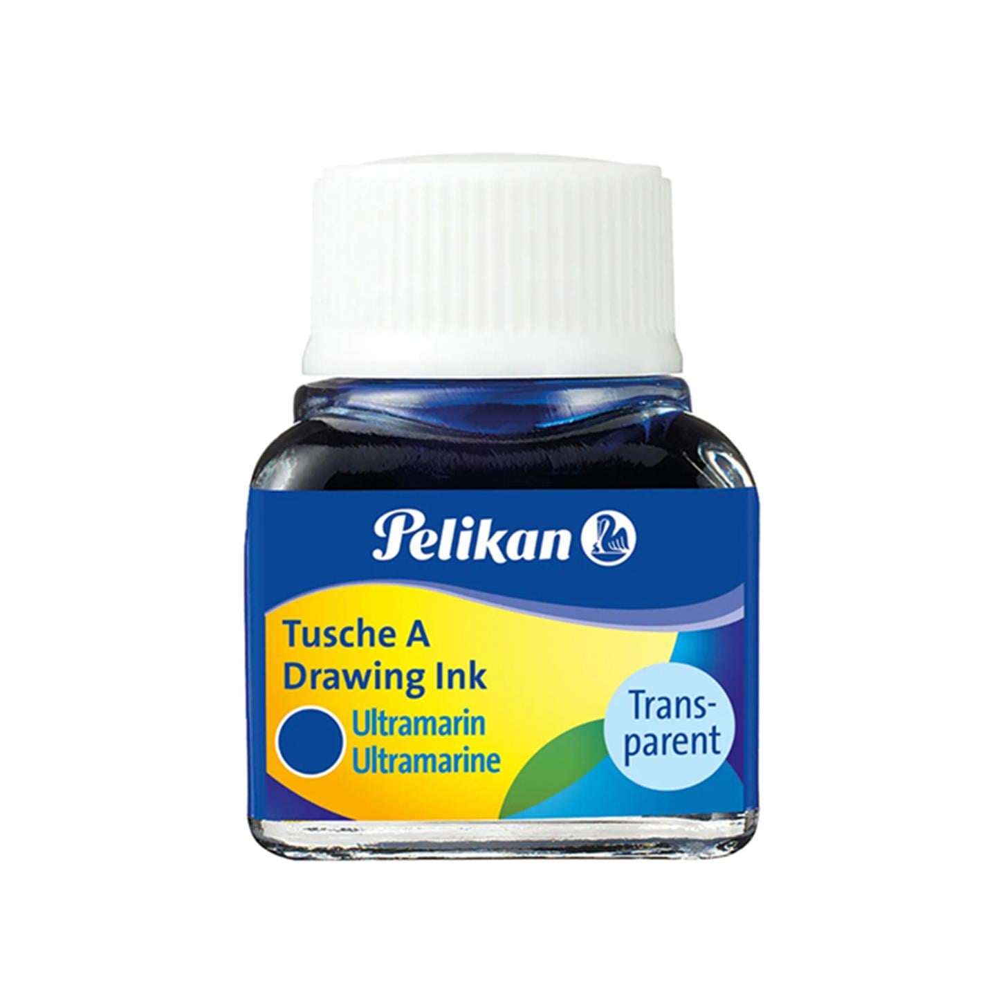 Pelikan Drawing Ink Çini Çz.Mür 10ml Deniz Mavisi