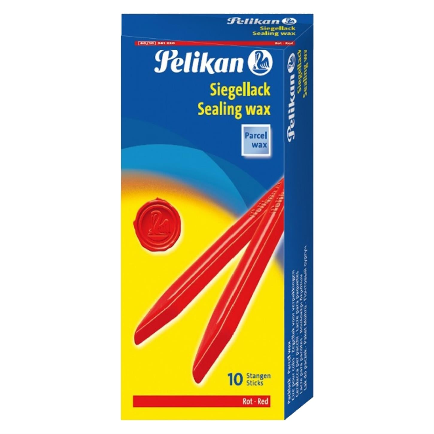 Pelikan Mühür Mumu 10'lu Kırmızı