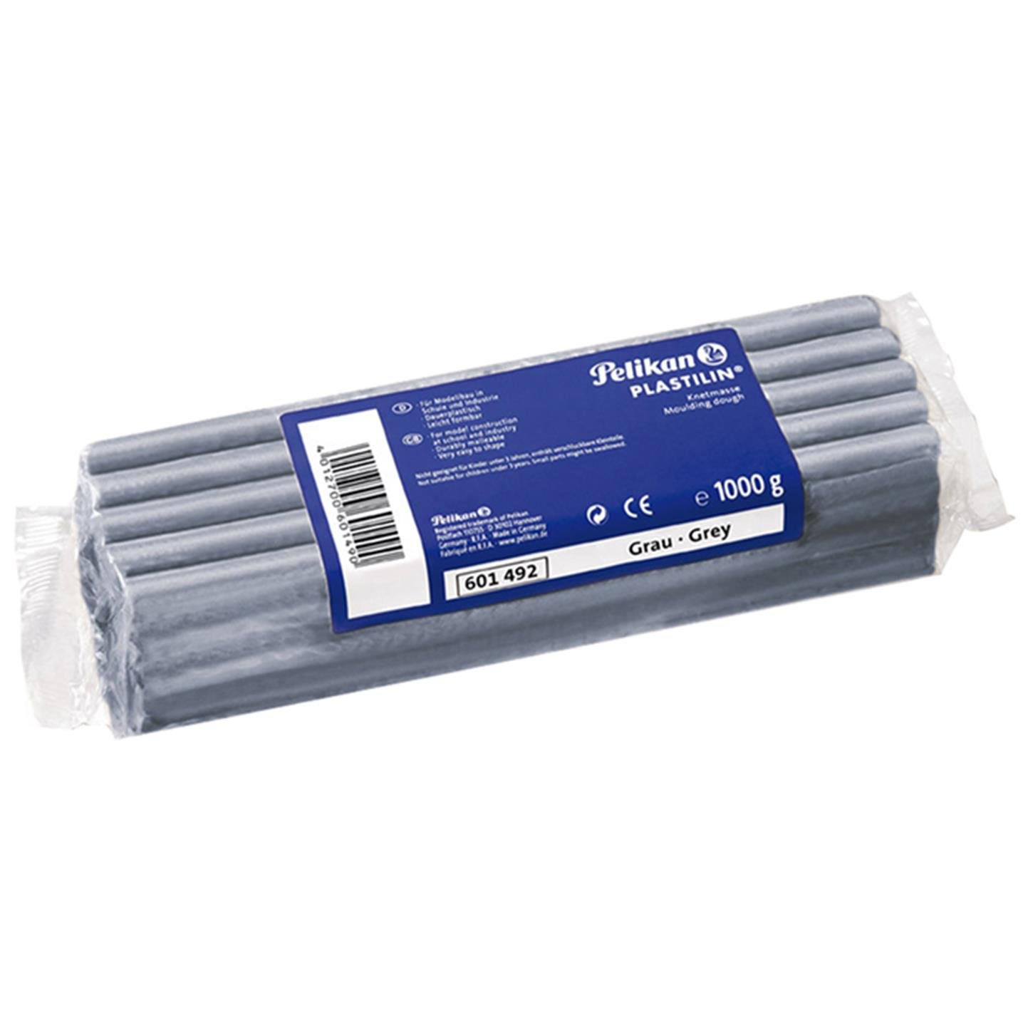 Pelikan Pastilin Kil Hamur Kaplama 1000gr Gri Renk