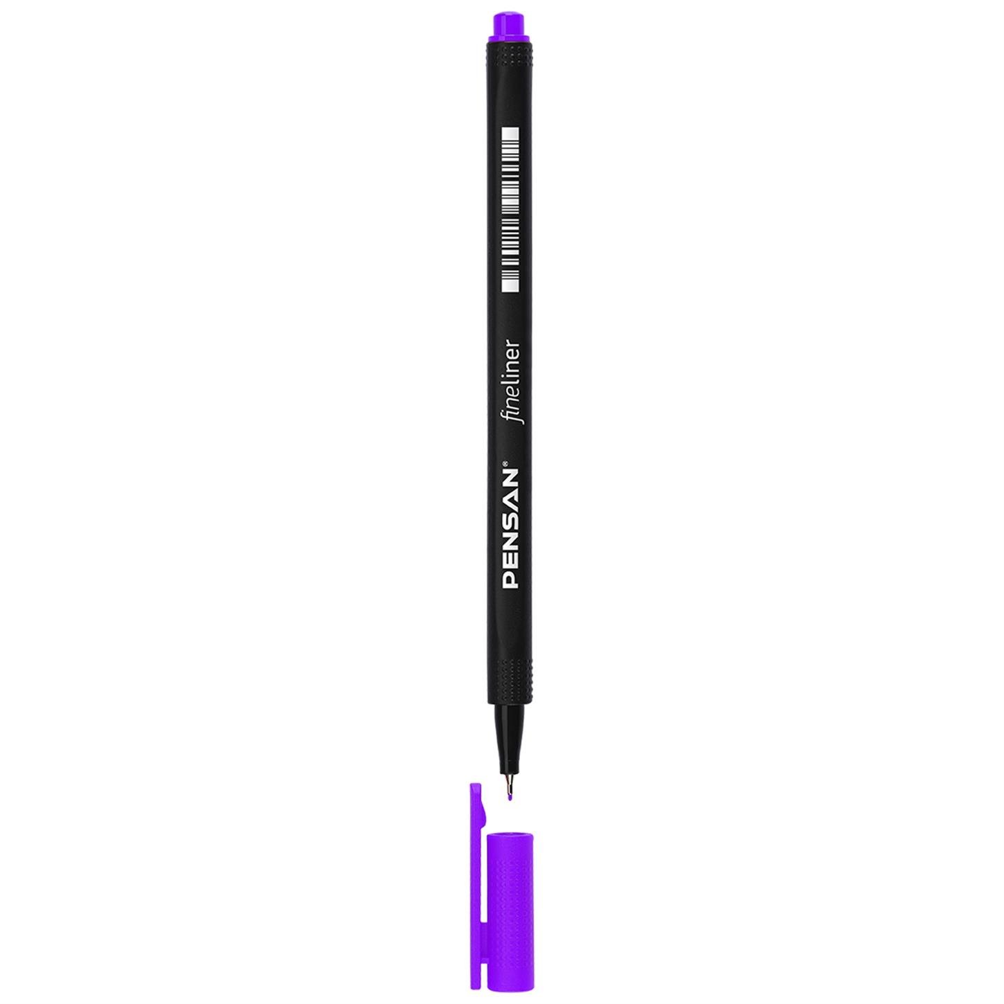 Pensan 6500 Fineliner Keçe Uçlu Kalem, Mor