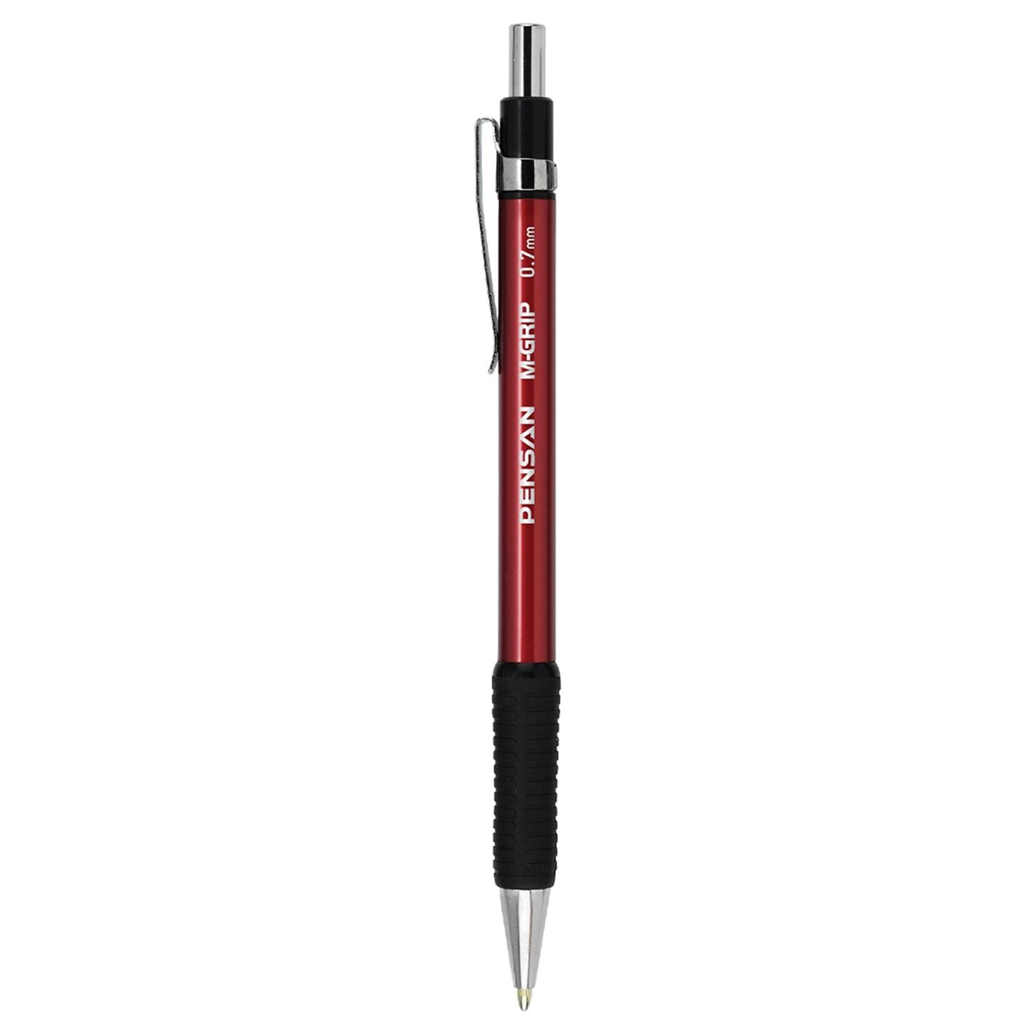 Pensan M-Grip Versatil (Uçlu) Kalem, 0.7 Uç, Bordo