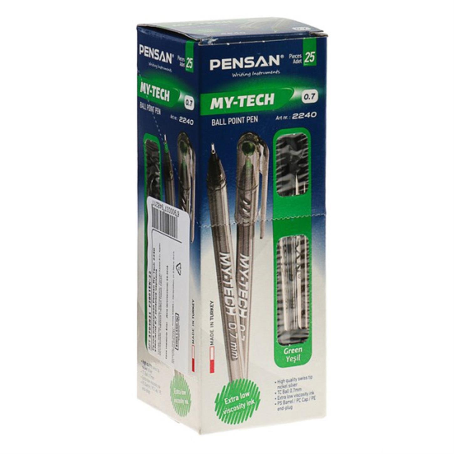 Pensan My-Tech Tük.Kl. 0.7 mm, Yeşil