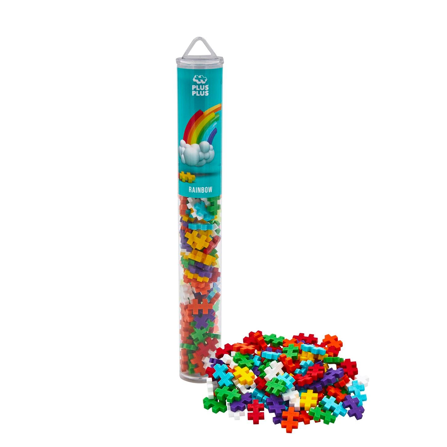 Plus-Plus Rainbow Mix 100 Parça Tüp