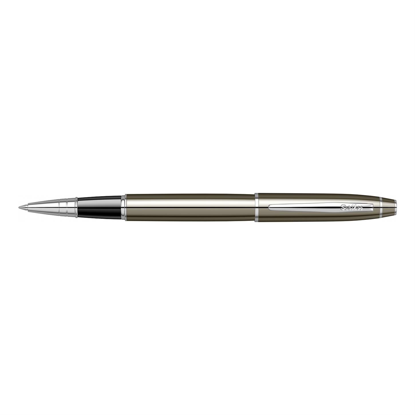Scrikss Elegance Noble 35 Roller Kalem Titanyum Kaplama Gövde Krom Kaplama Klips