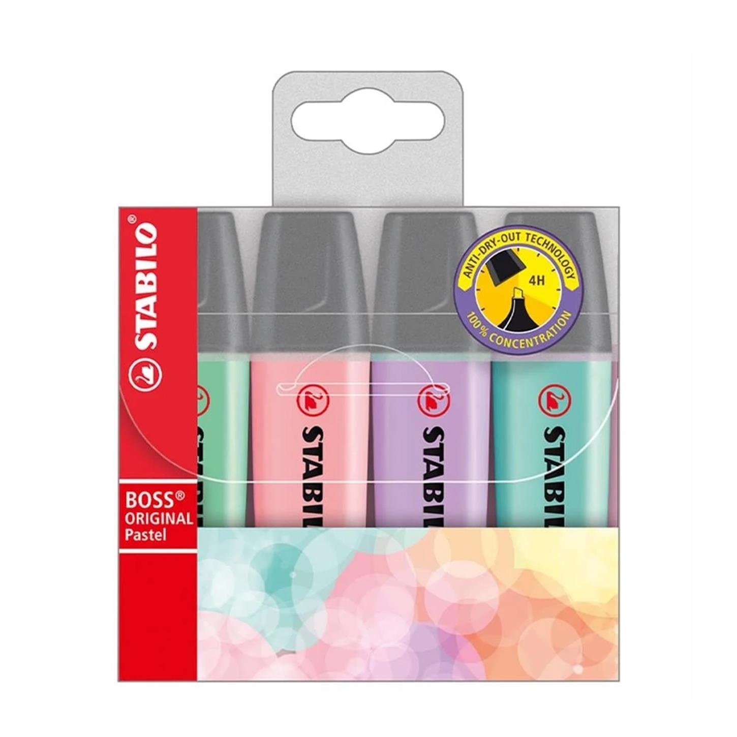 Stabilo Boss Original Pastel 4 li Paket