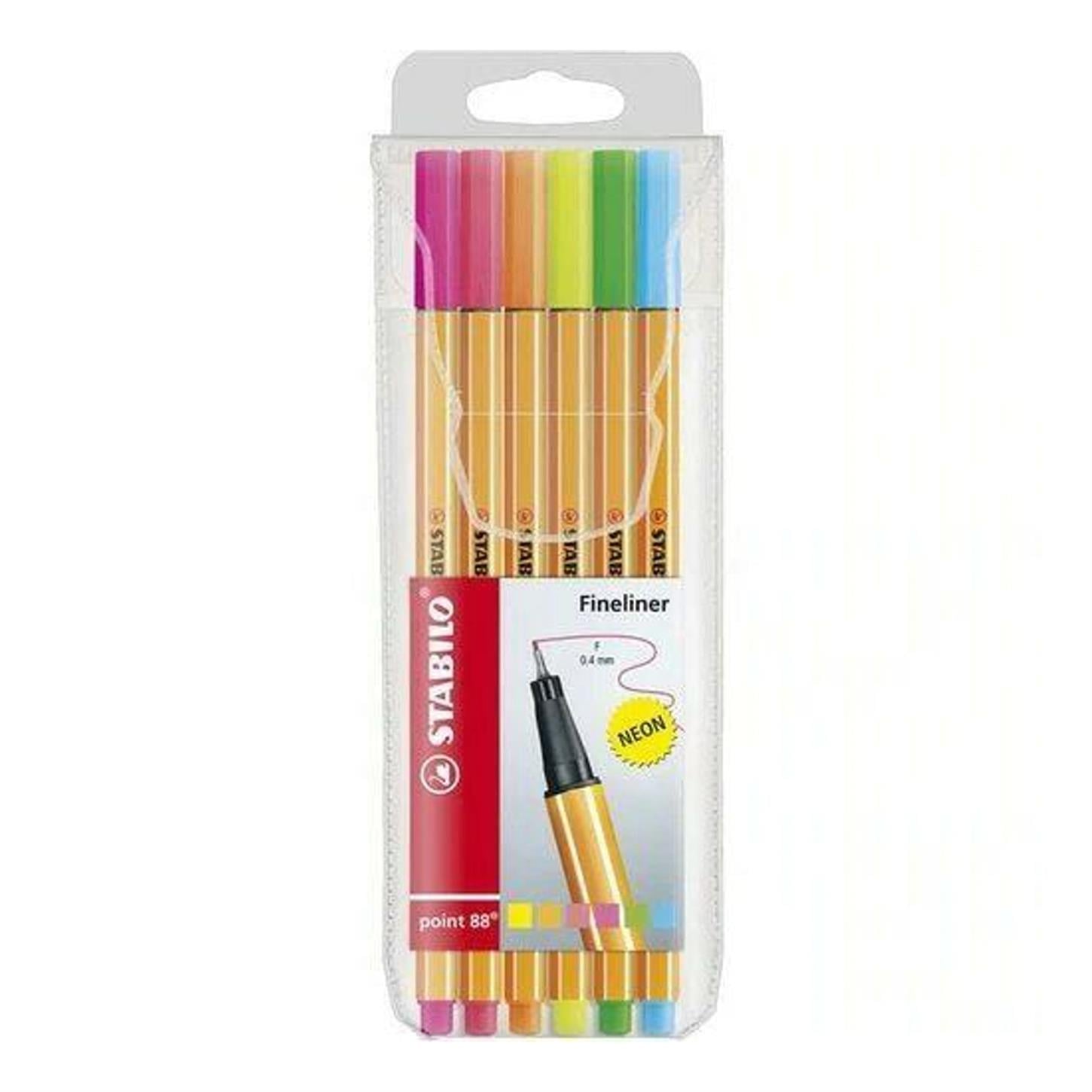 Stabilo Poınt 88 Glıss Kalem Set 6 lı Neon 155072