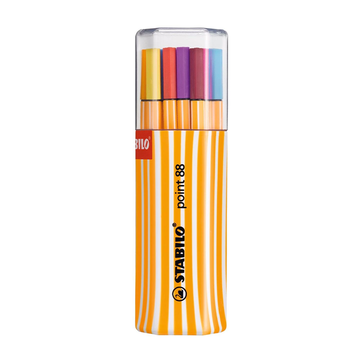 Stabilo Point İnce Uçlu Keçeli Kalem 88 Twin Pack 20li