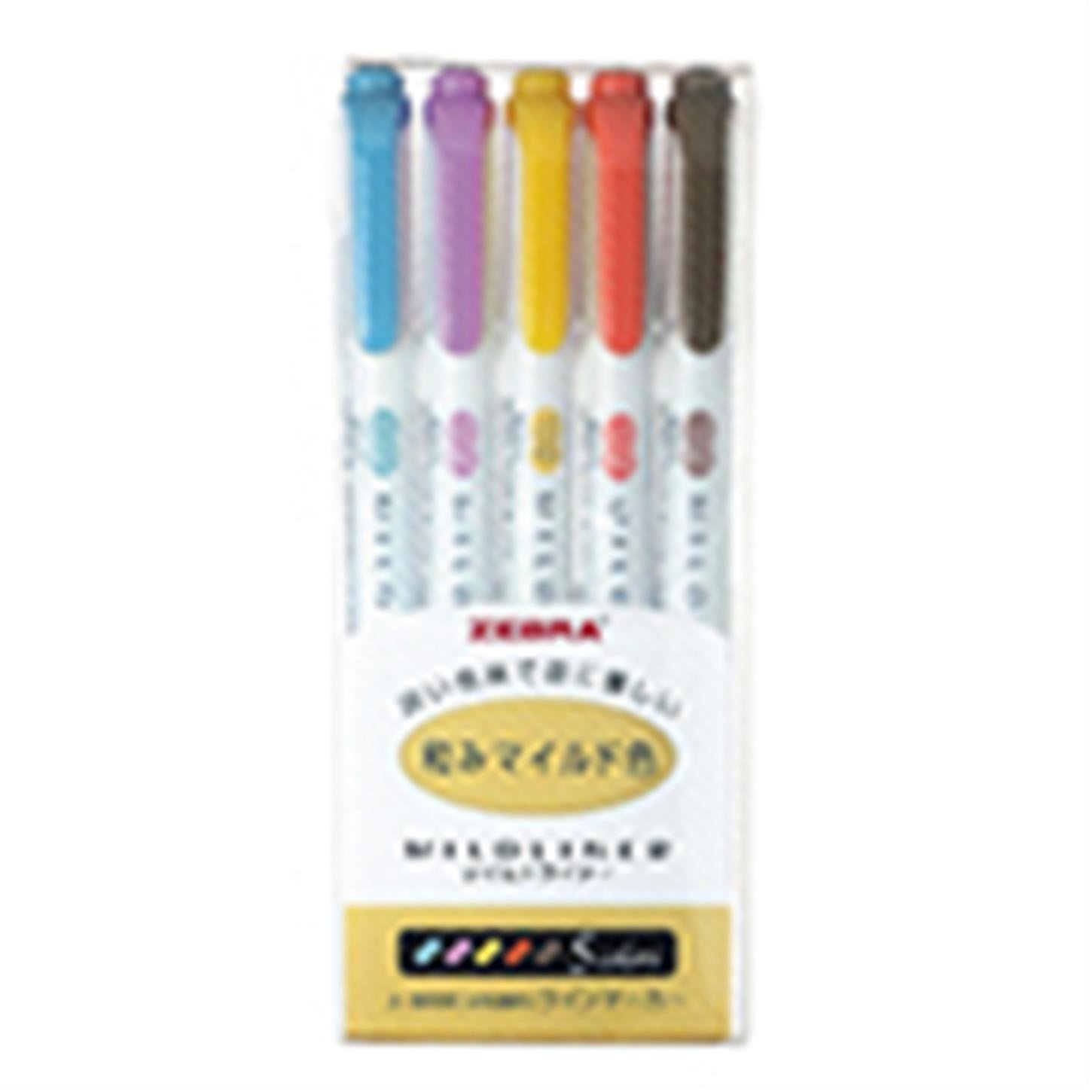 Zebra Mıldlıner, 5li set