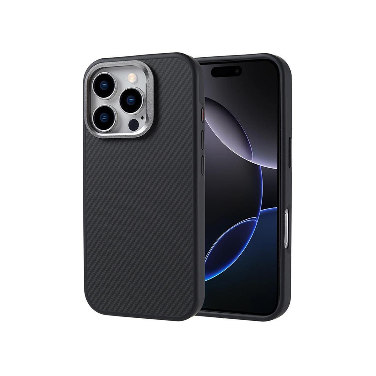 iPhone 15 Pro Max Carbon Telefon Kılıfı