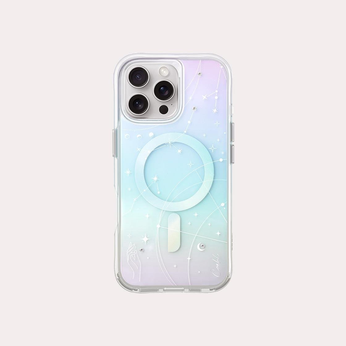 iPhone 16 Pro Coehl MagSafe Destekli Askı İpli Celest Telefon Kılıfı
