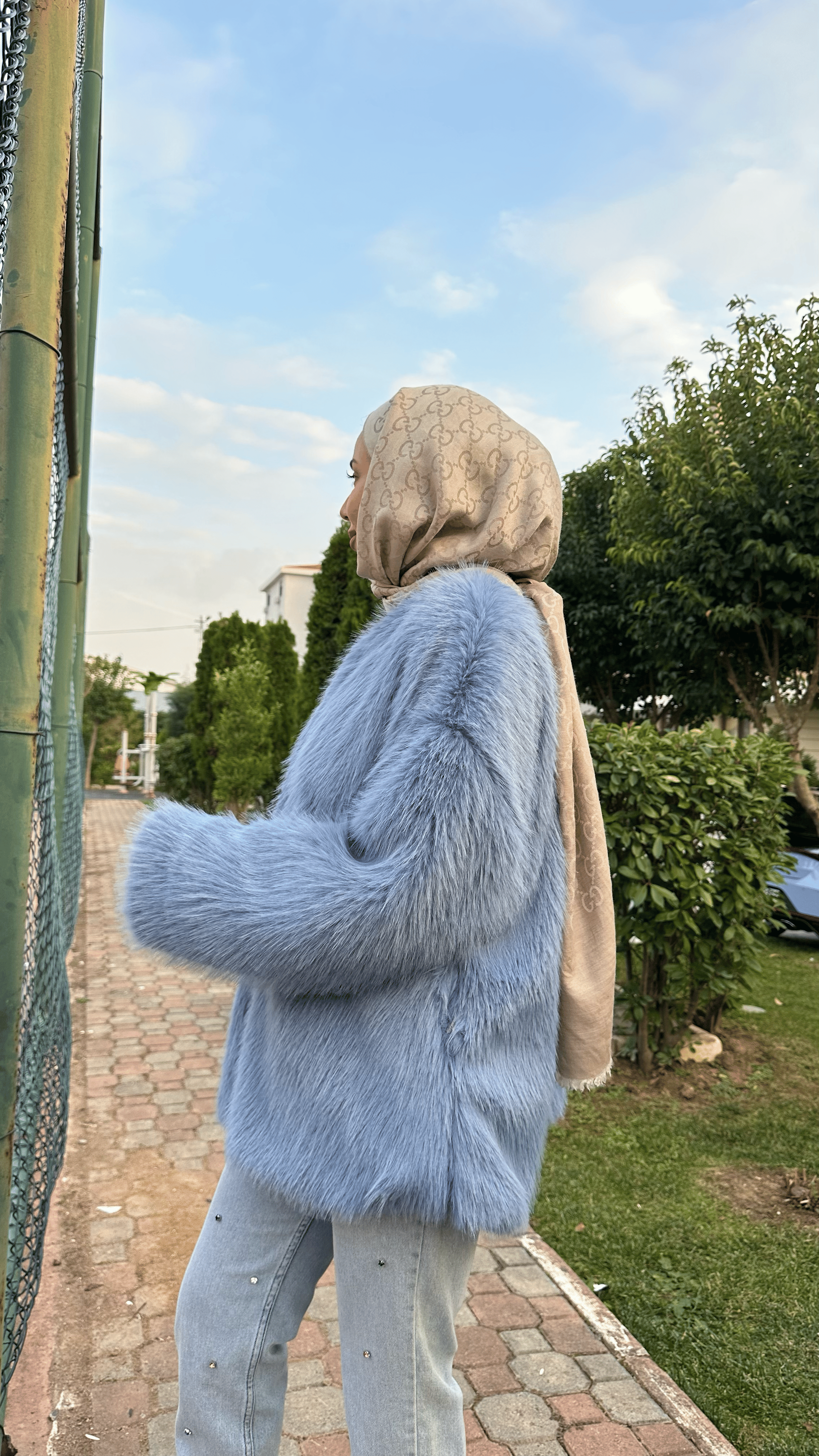 BUZ MAVİSİ KÜRK