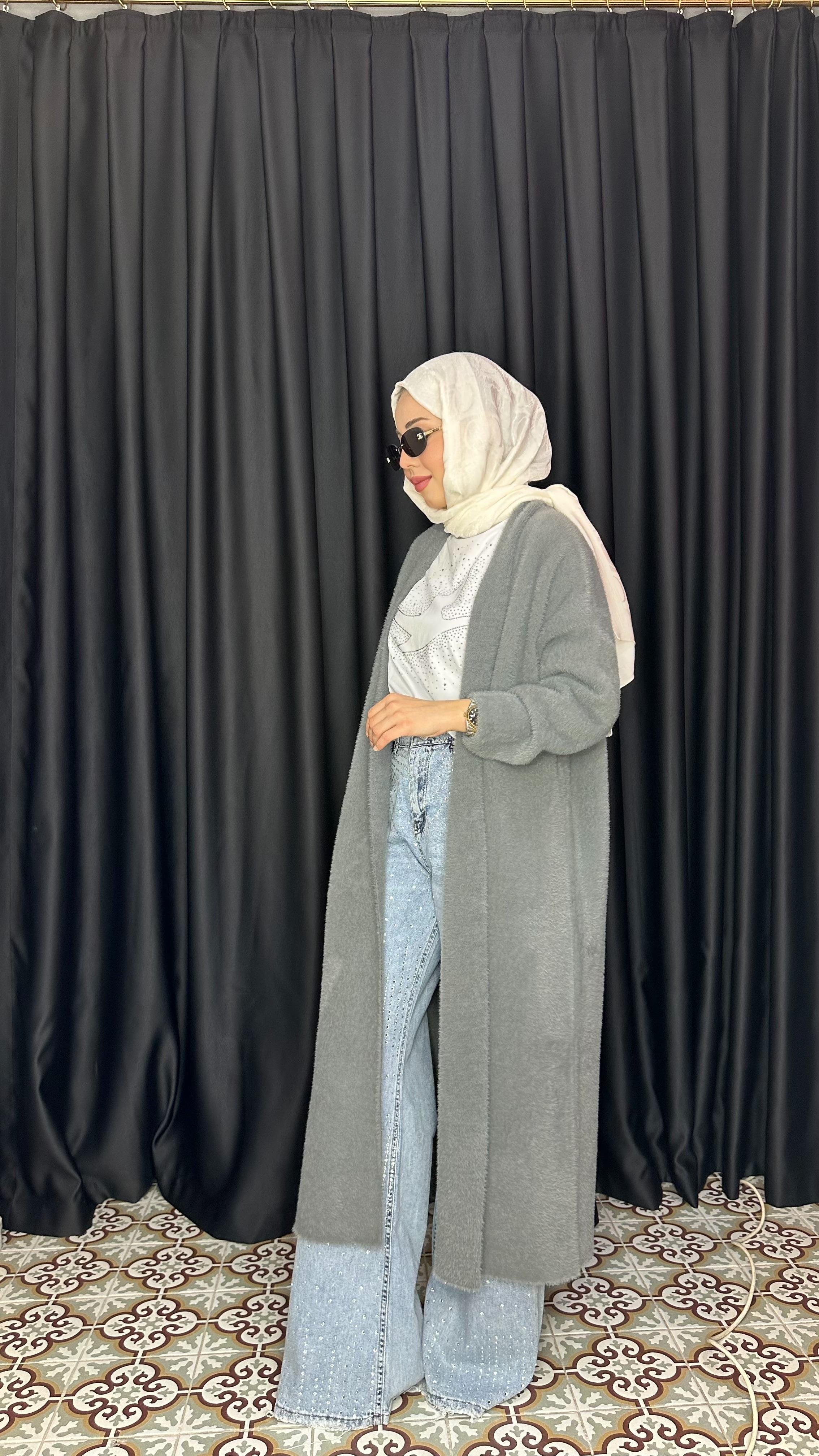 GRİ ANGORA HIRKA