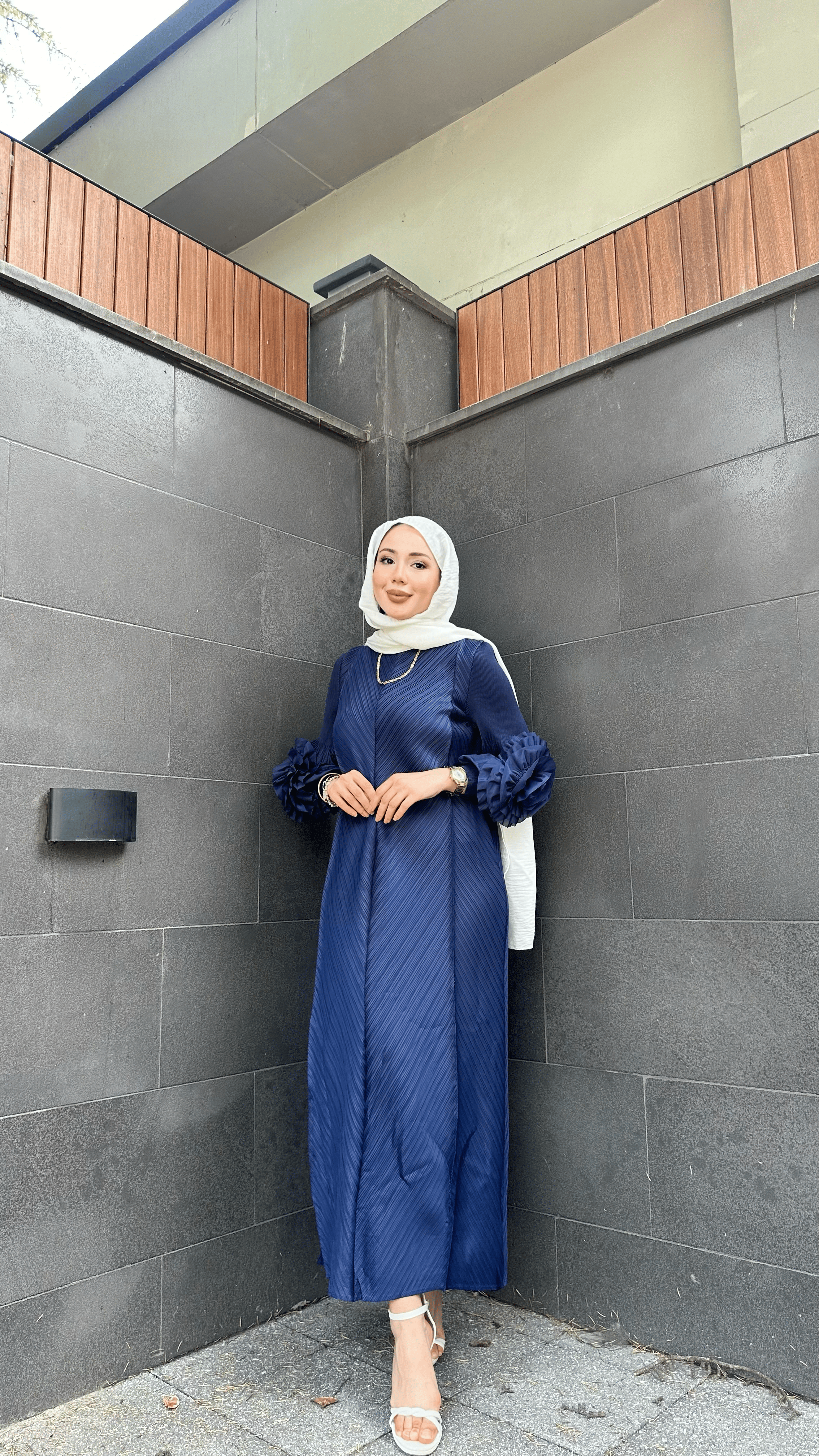 ROSE LACİ ELBİSE