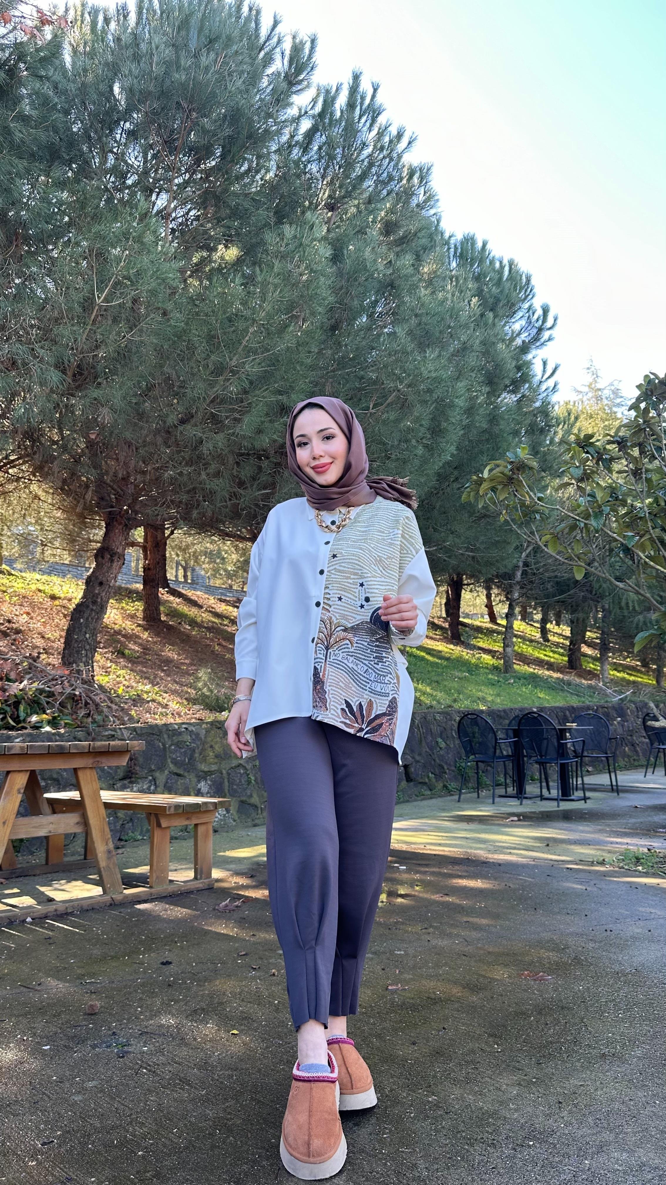Yüksek bel toparlayıcı pantolon