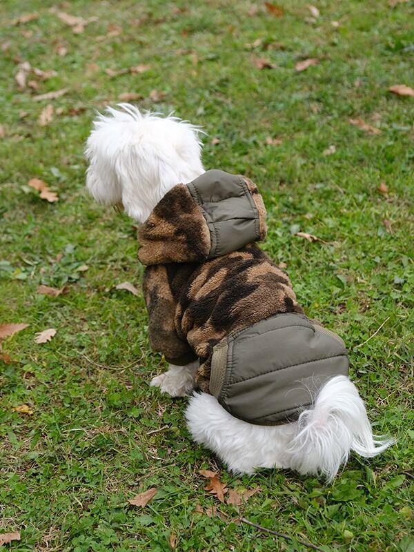 Büyük Irk Kamuflaj Polar Sweatshirt POPS