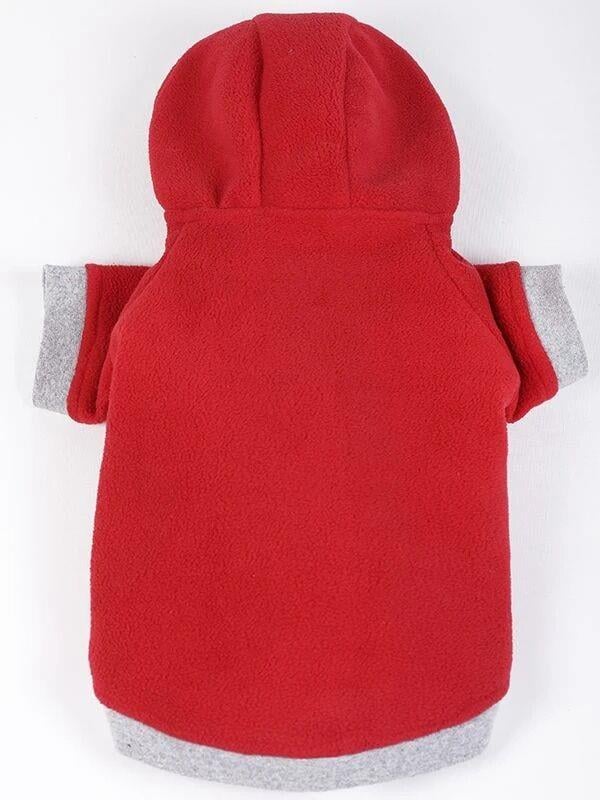Büyük Irk Kırmızı Polar Sweatshirt POPS
