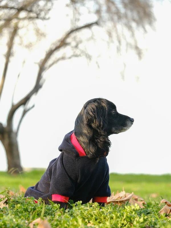 Büyük Irk Lacivert-Kırmızı Polar Sweatshirt POPS