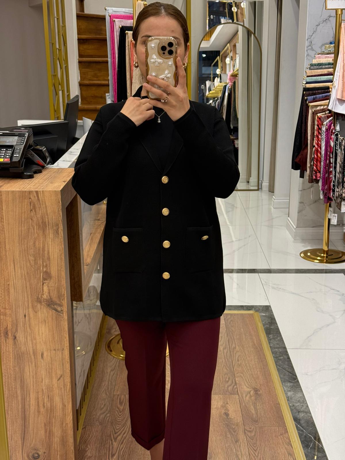 BLAZER TRİKO CEKET
